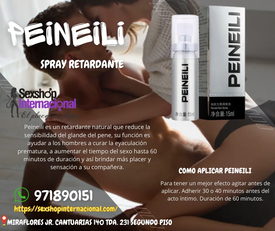 RETARDANTE SEXUALES PARA EYACULACION PRECOZ SEXSHOP LINCE