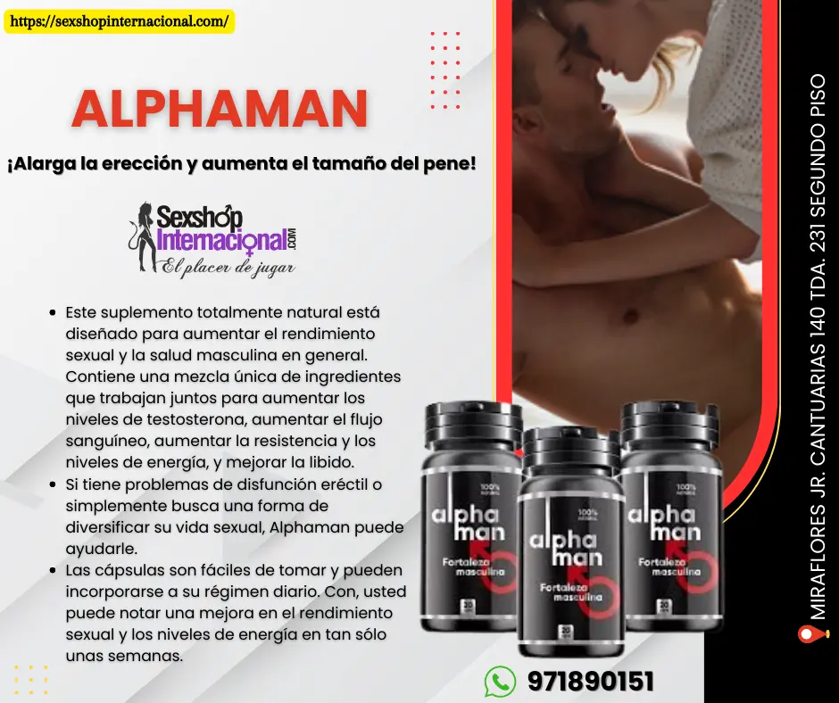 TIENDA EROTICA EN LINCE POTENCIADOR SEXUAL BIO PROST