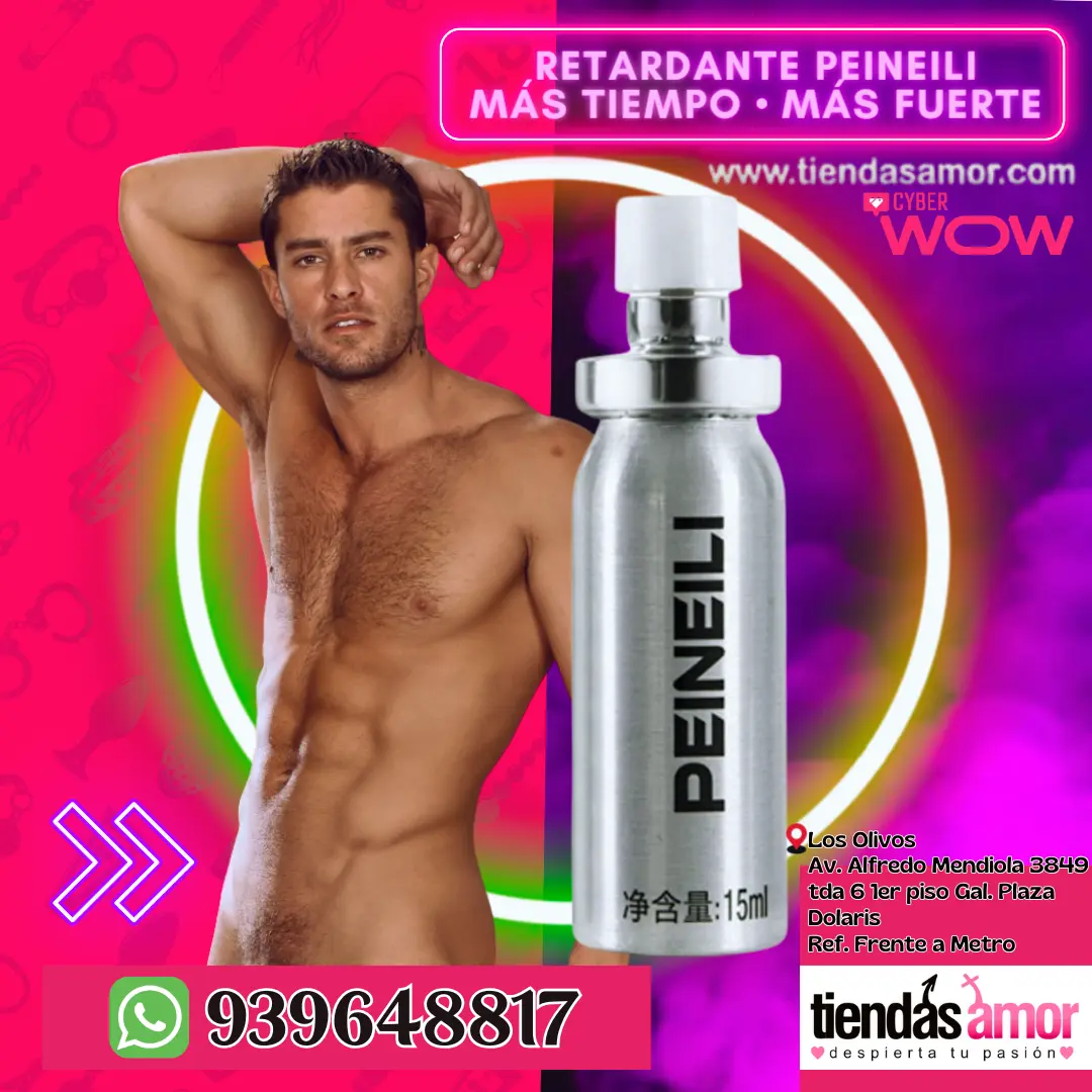 Nuevo spray retardante masculino Peineili de 15 ml