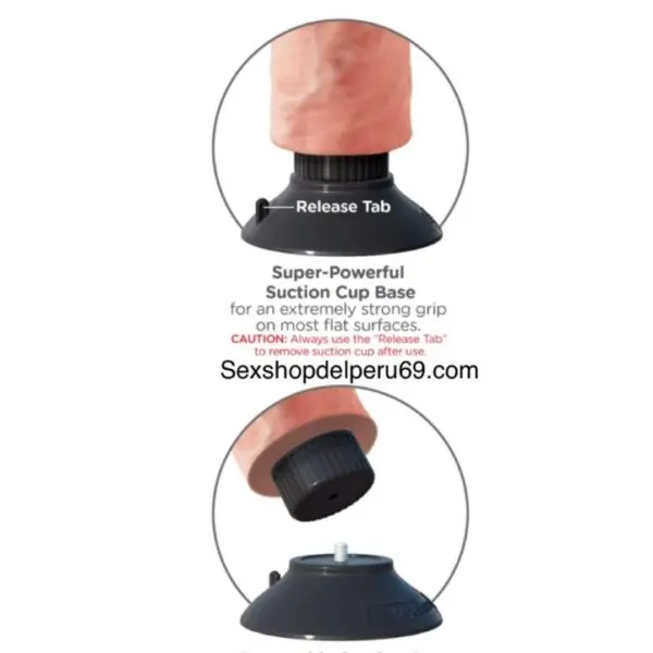 VIBRADOR CON BOLAS XTREME KING COCK 8