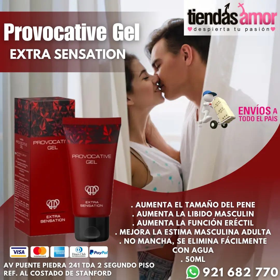 Provocativo Gel Extra Av puente piedra 241 tda 2- SEXSHOP 