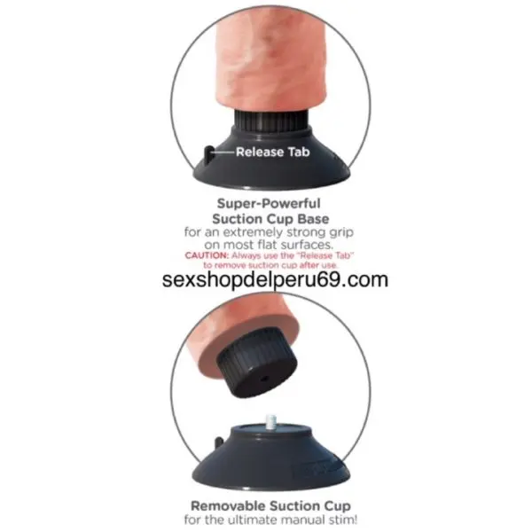 VIBRADOR XTREME KING COCK CON BOLAS 9