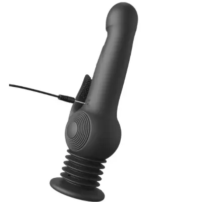 Vibrador Extremo Pogo Action Fantasy Negro