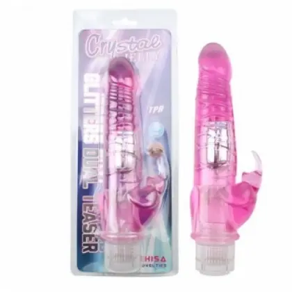 VIBRADOR RABBITS GLITTERS DUAL
