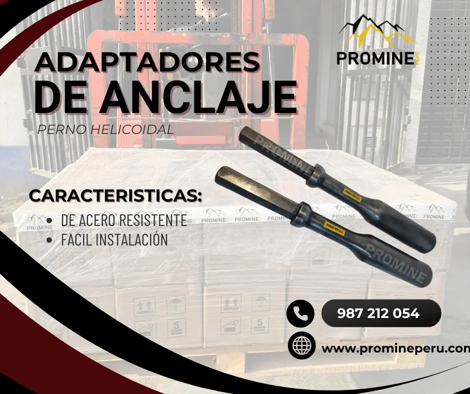 Adaptador de Perno Helicoidal de Alta Resistencia