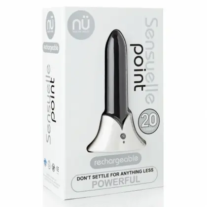 VIBRADOR SENSUELLE NU 20 NEGRO