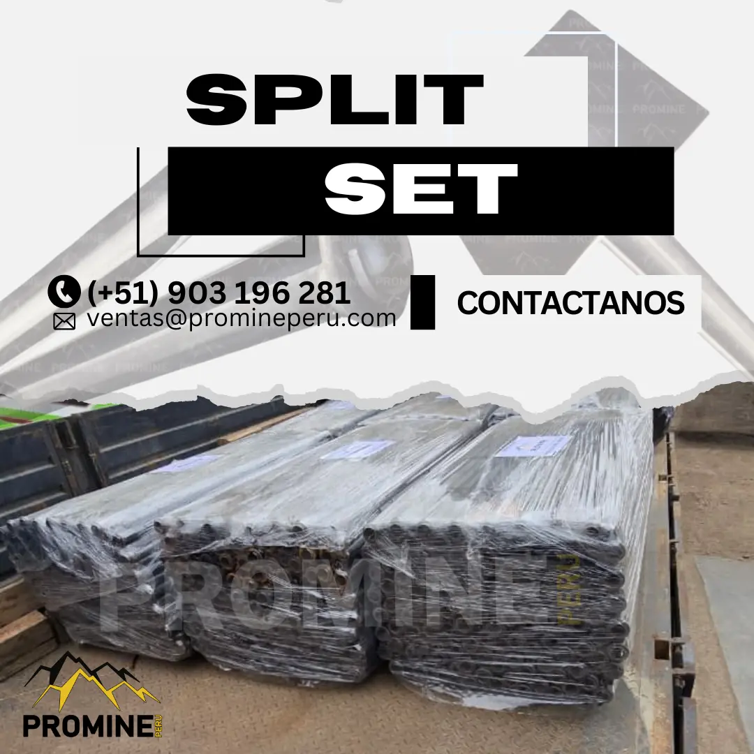 SPLIT SET ESTABILIDAD Y ANCLAJE MINERO