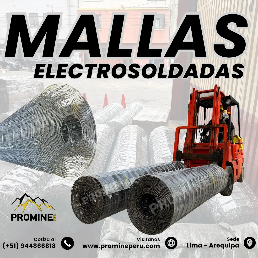 Malla Electrosoldada Refuerzo de Techos y Paredes