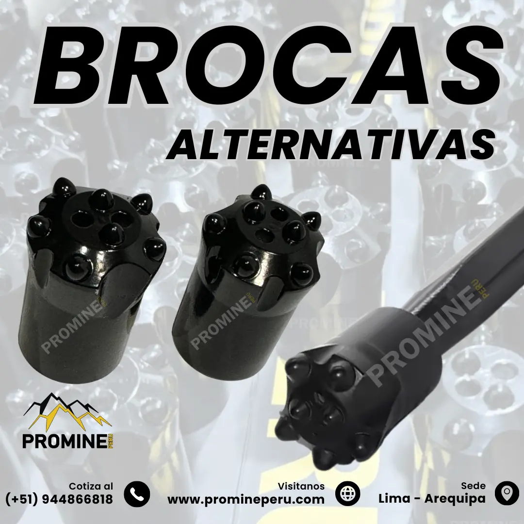 Broca Alternativa 34mm 36mm Broca Perforación