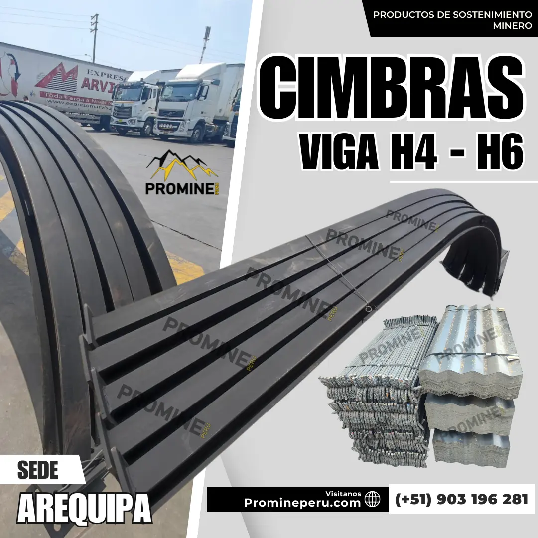 CIMBRAS VIGA H SOPORTE RESISTENTE Y DURABLE