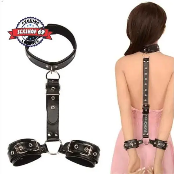 FETISH COLLARIN CON ESPOSAS REGULABLE AGOTADO 