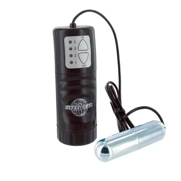 VIBRADOR ANAL SILVER BULLET SLIM