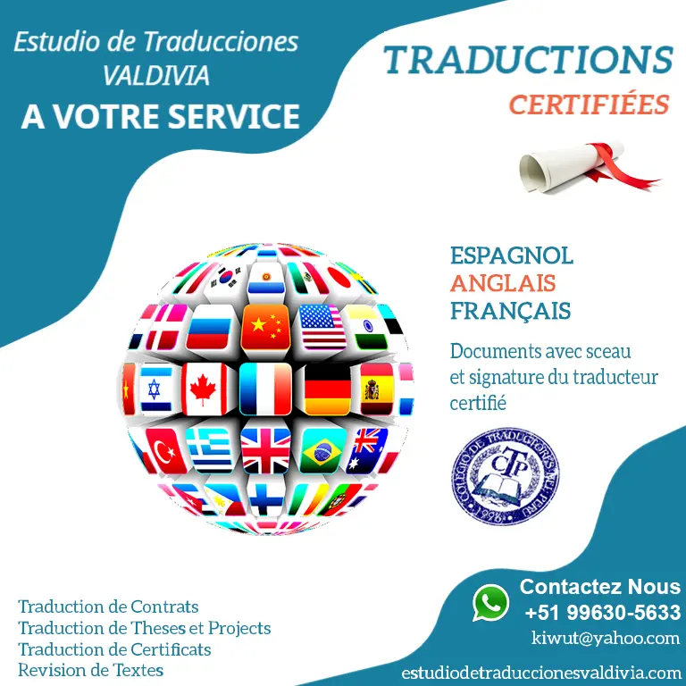 TRADUCCIONES CERTIFICADAS Inglés-Español-Francés 99630-5633