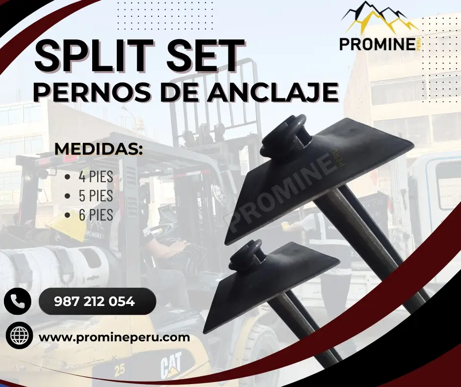 Split Set Soporte confiable para tus proyectos subterráneos