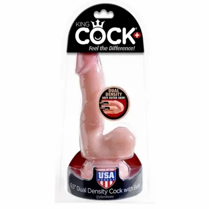 CONSOLADOR KING COCK DUAL BALLS 6