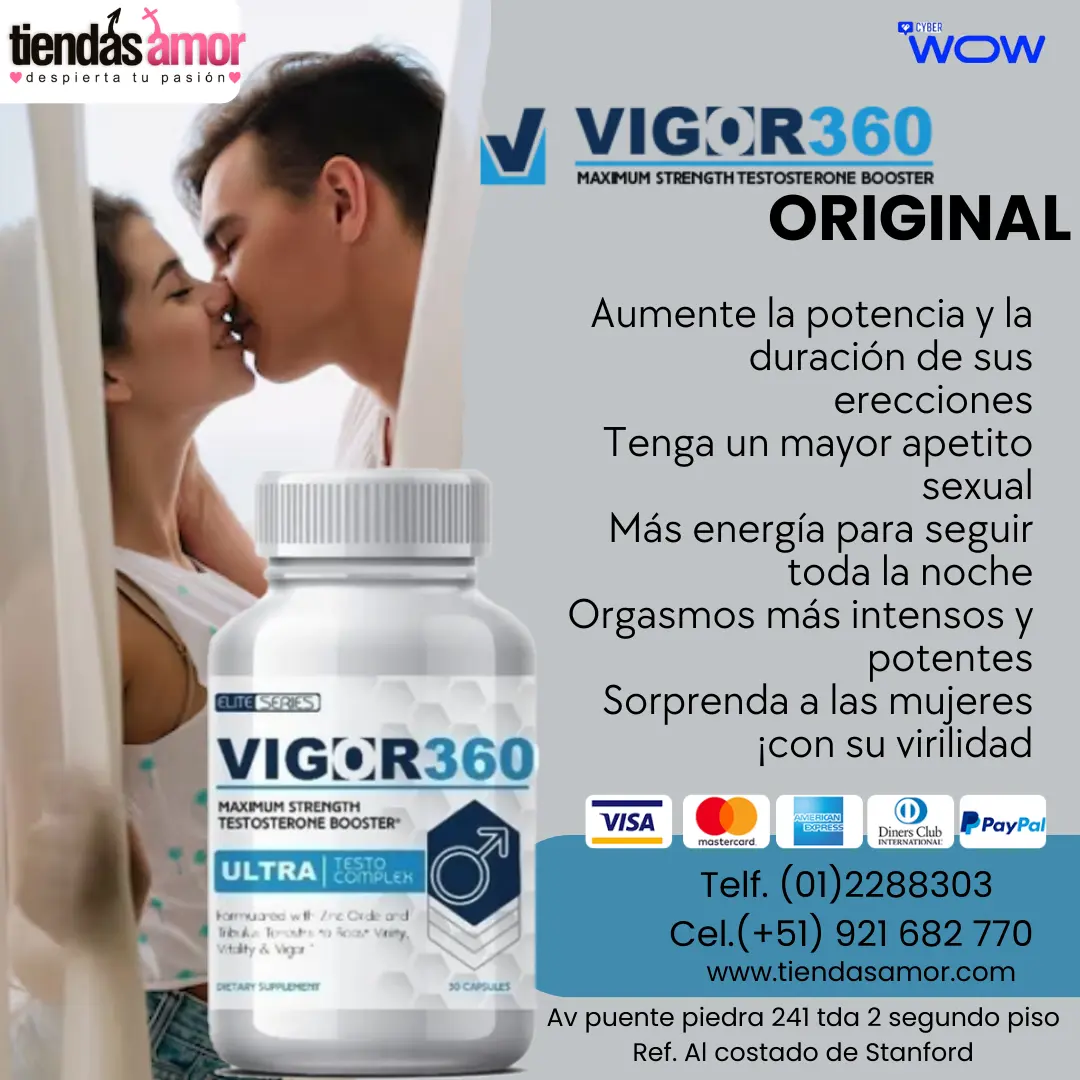 Vigor 360 Original Potencia Sexual Retardantes Potencia sexu