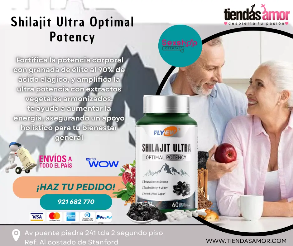 SHILAJIT ULTRA TIENDAS AMOR 241- SEXSHOP Succionadores Vibr