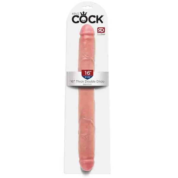 CONSOLADOR DOBLE KING COCK 16