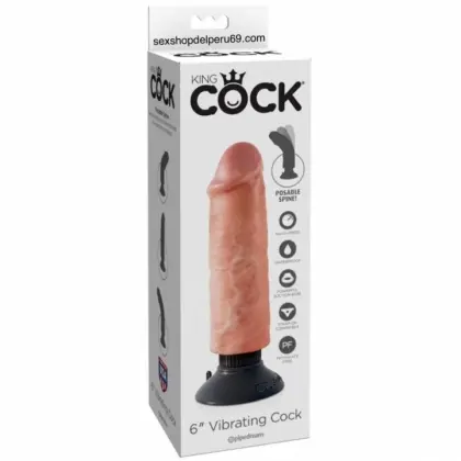 VIBRADOR REALÍSTICO KING COCK 6