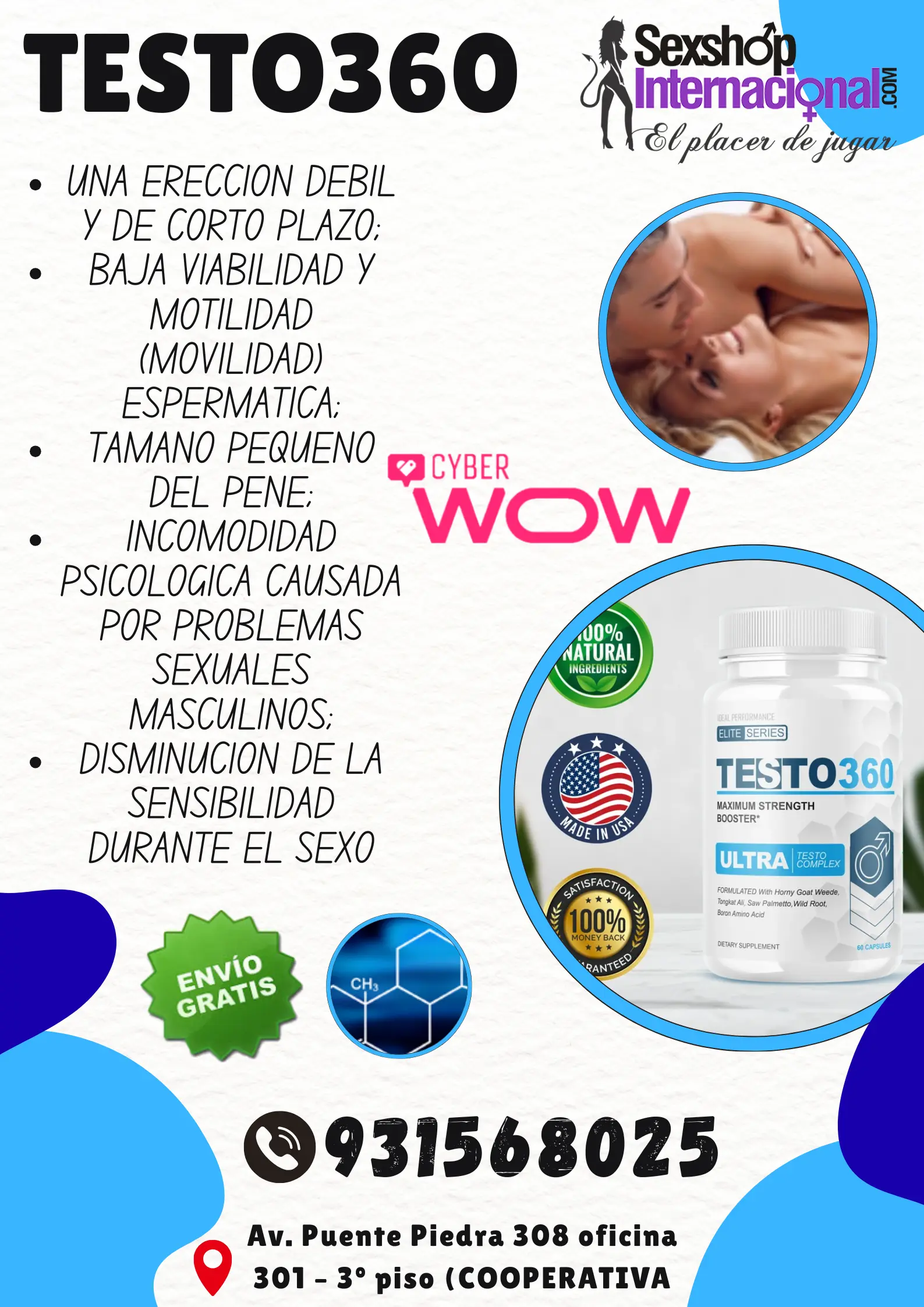 TESTO 360 - ALIADO PARA EL DESARROLLO E INCREMENTO DE MASA M