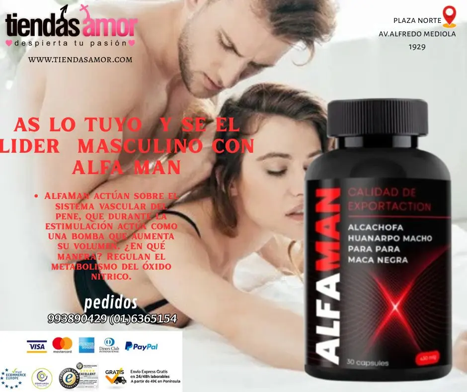 ALFA MAN 100 ORIGINAL ESPECIAL PARA MEJORAR EL TAMAÑO