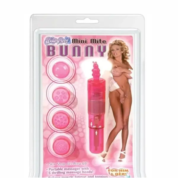 VIBRADOR GRANOS BUNNY ROSADO