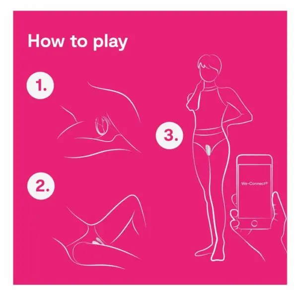 VIBRADOR WEVIBE JIVE ROSA