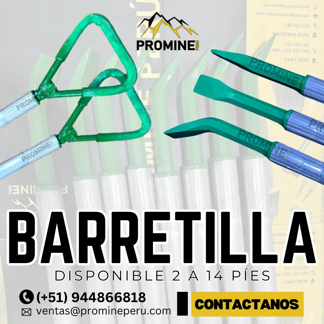 Barretilla Aluminio Minero Herramienta Desate