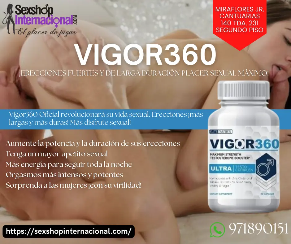 TIENDA EROTICA MIRAFLORES POTENCIA TUS ERECCIONES CON VIGOR