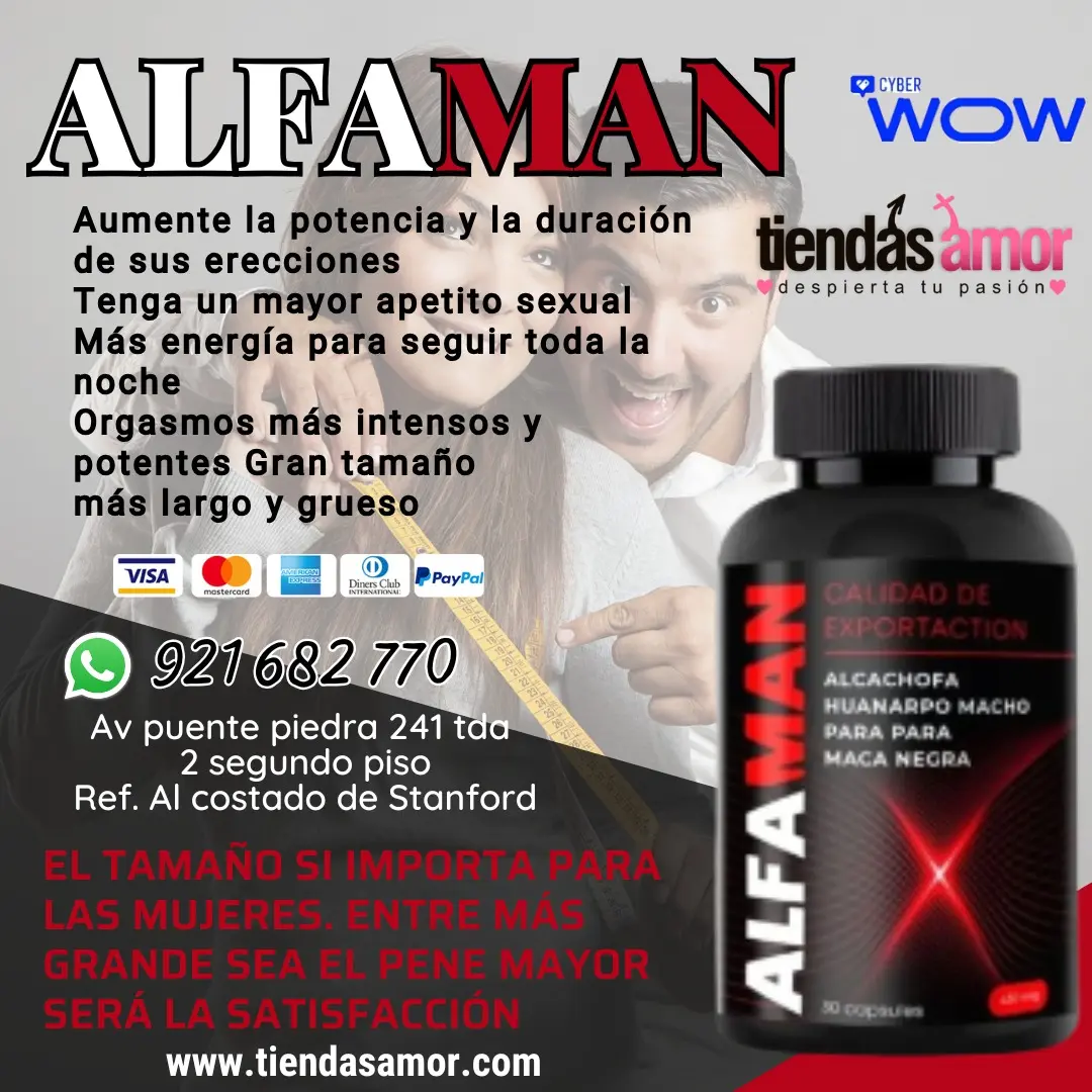 Alfaman natural Las cápsulas 1 para alargar el pene