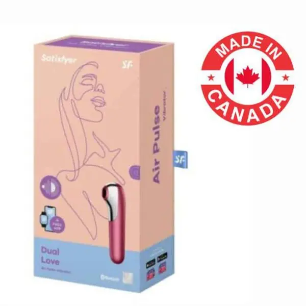 VIBRADOR SATISFYER DUAL LOVE ROJO