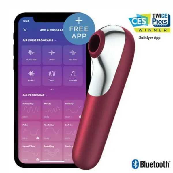 VIBRADOR SATISFYER DUAL LOVE ROJO