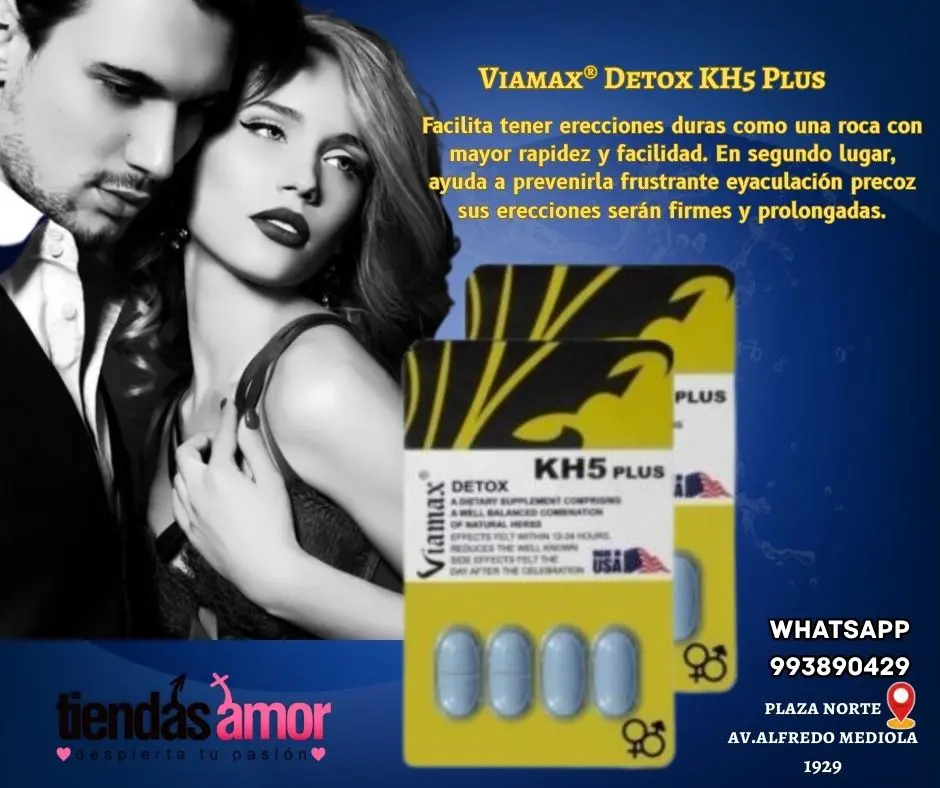 Viamax Detox aumentan el deseo y el rendimiento sexual 