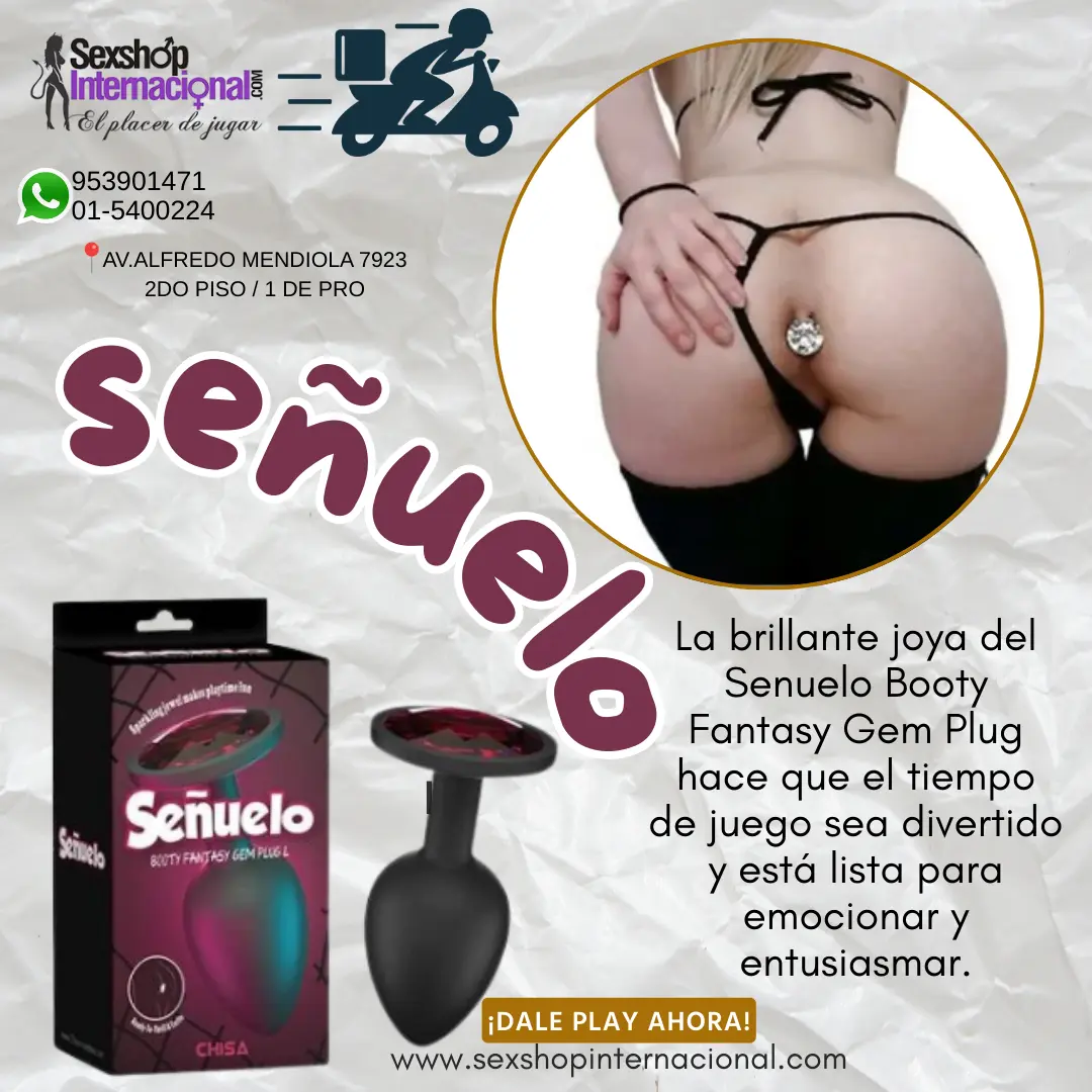 PLUG ANAL SEÑUELO-LOS OLIVOS-SEXUAL
