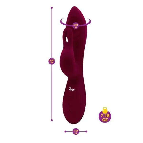 Vibrador Rabbits Pzazz 7 Funciones Viben