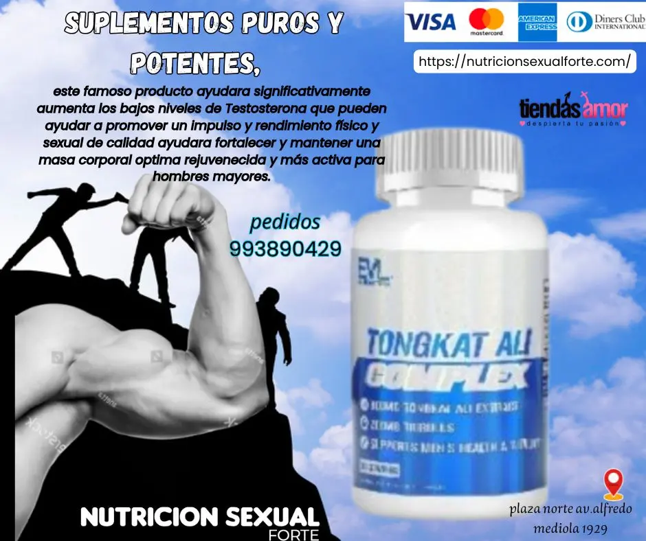 ayuda al rendimiento fisico y sexual para hombres