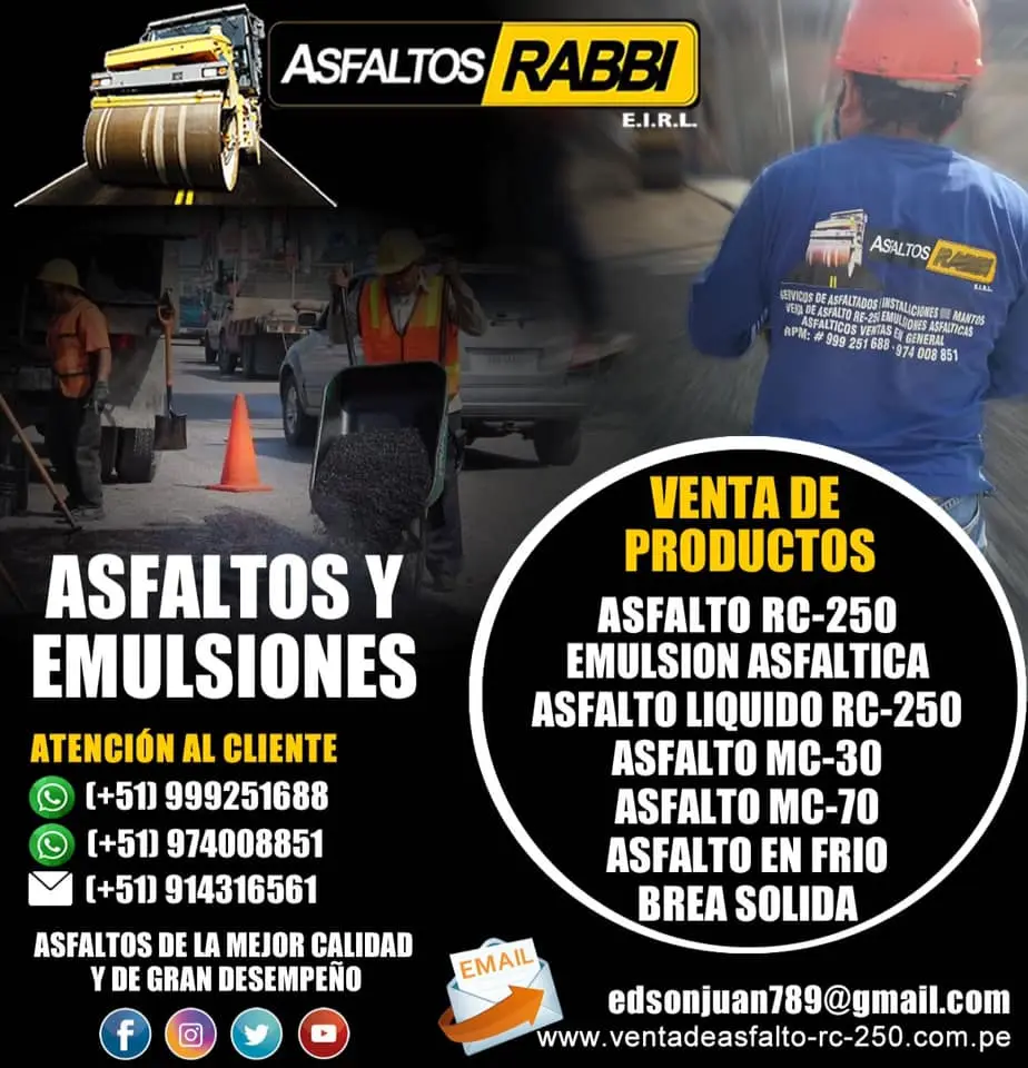 REMATE DE ASFALTO EN FRIO FINO EN BOLSA DE 25 KILOS MC-30