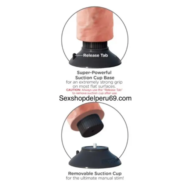 VIBRADOR XTREME KING COCK 8