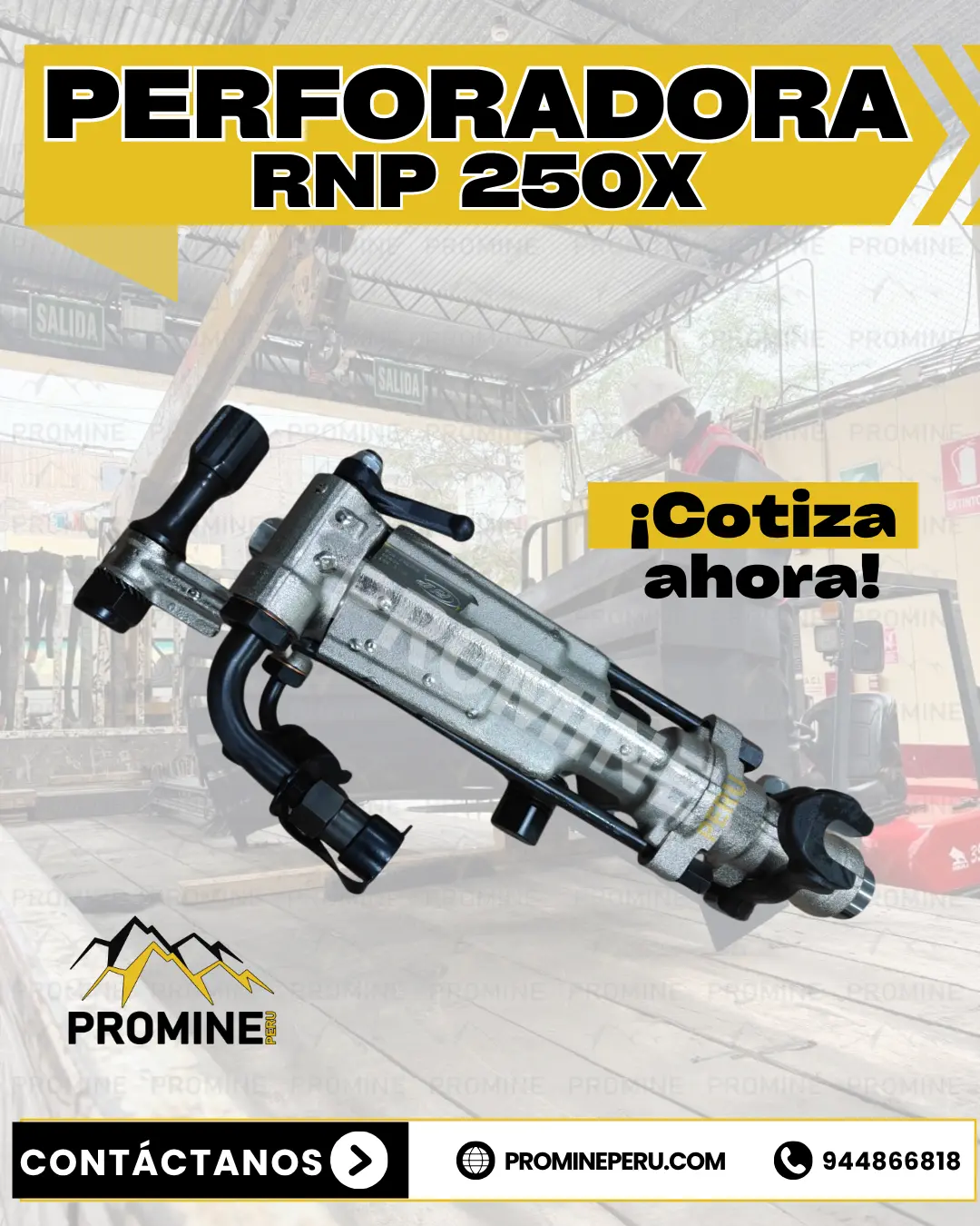 Perforadora 250 RNP Taladro Neumático