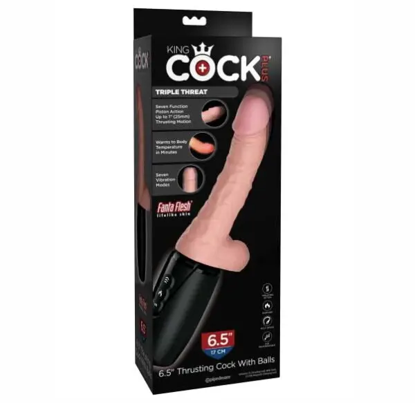 KING COCK PLUS 6.5 GALLO EMPUJADOR