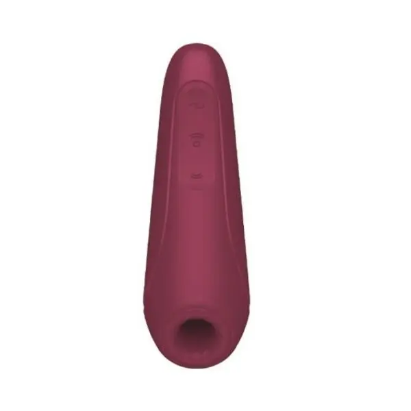 A-VIBRADOR SATISFYER INTELIGENTE CURVO 1 ROJO