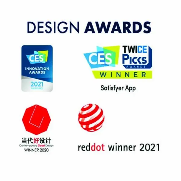 A-VIBRADOR SATISFYER INTELIGENTE DOBLE JOY LILA