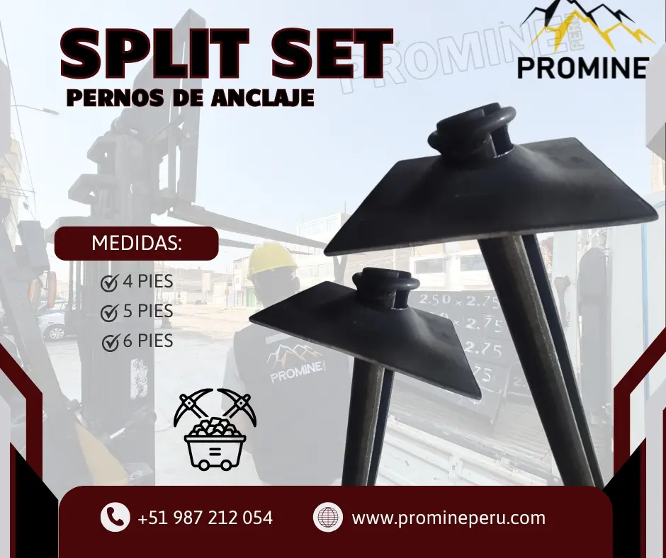 Split Set Máxima Estabilidad en Rocas