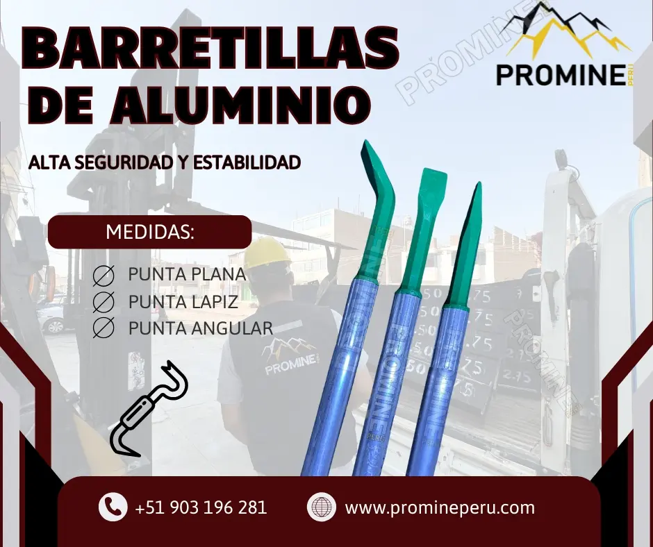 Barretilla de Aluminio Máxima Palanca y Precisión