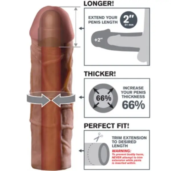 FUNDA FANTASY X-TENSIONS MEGA 2 BROWN