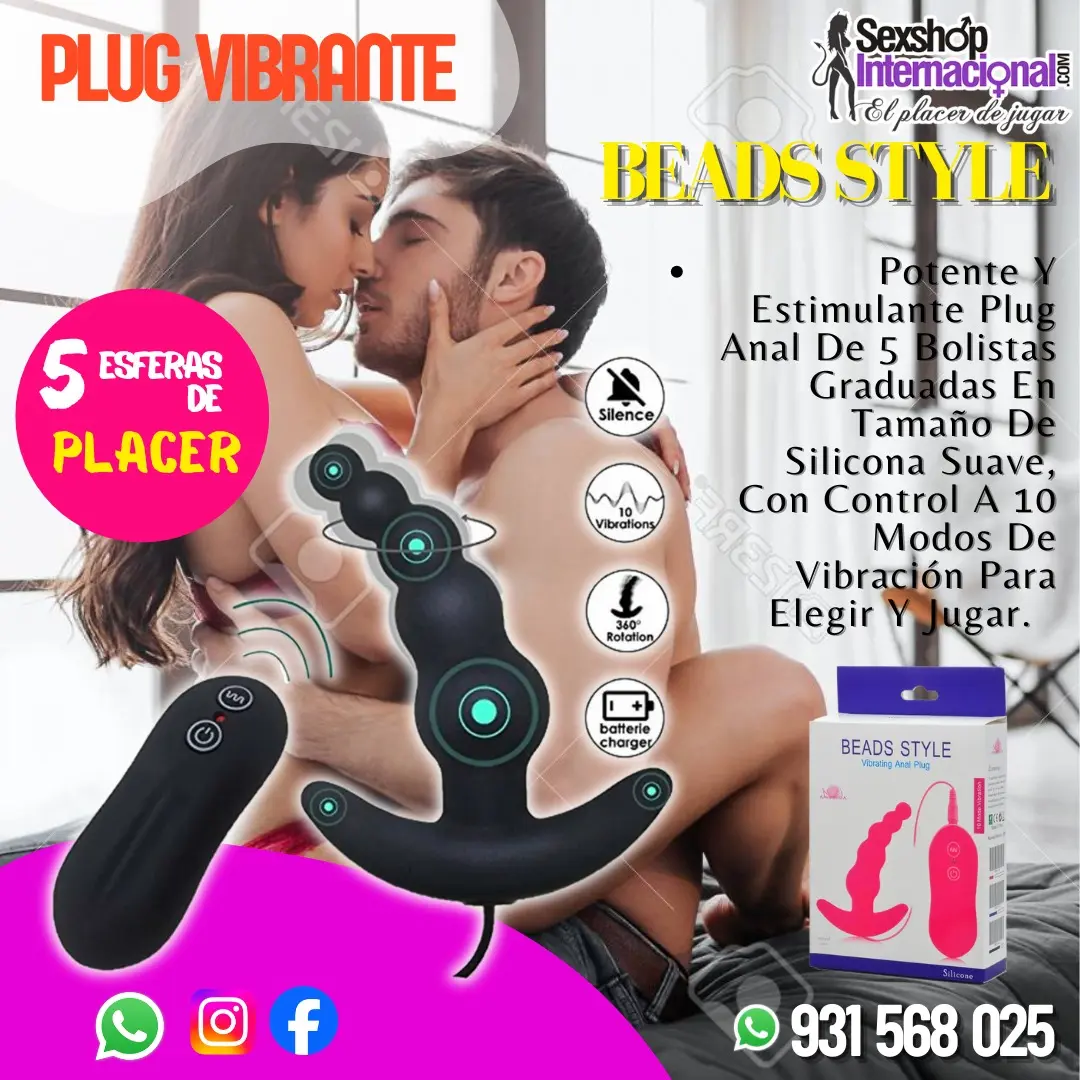 DILATADOR ANAL PARA MEJOR PLACER ANAL SEXSHOP PUENTE PDRA