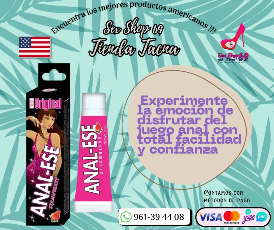 LUBRICANTE ANAL-ESE FRESA