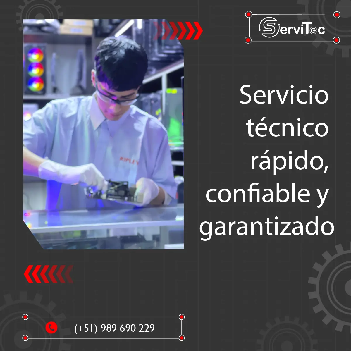  SOPORTE TÉCNICO DE COMPUTADORAS Y LAPTOPS 