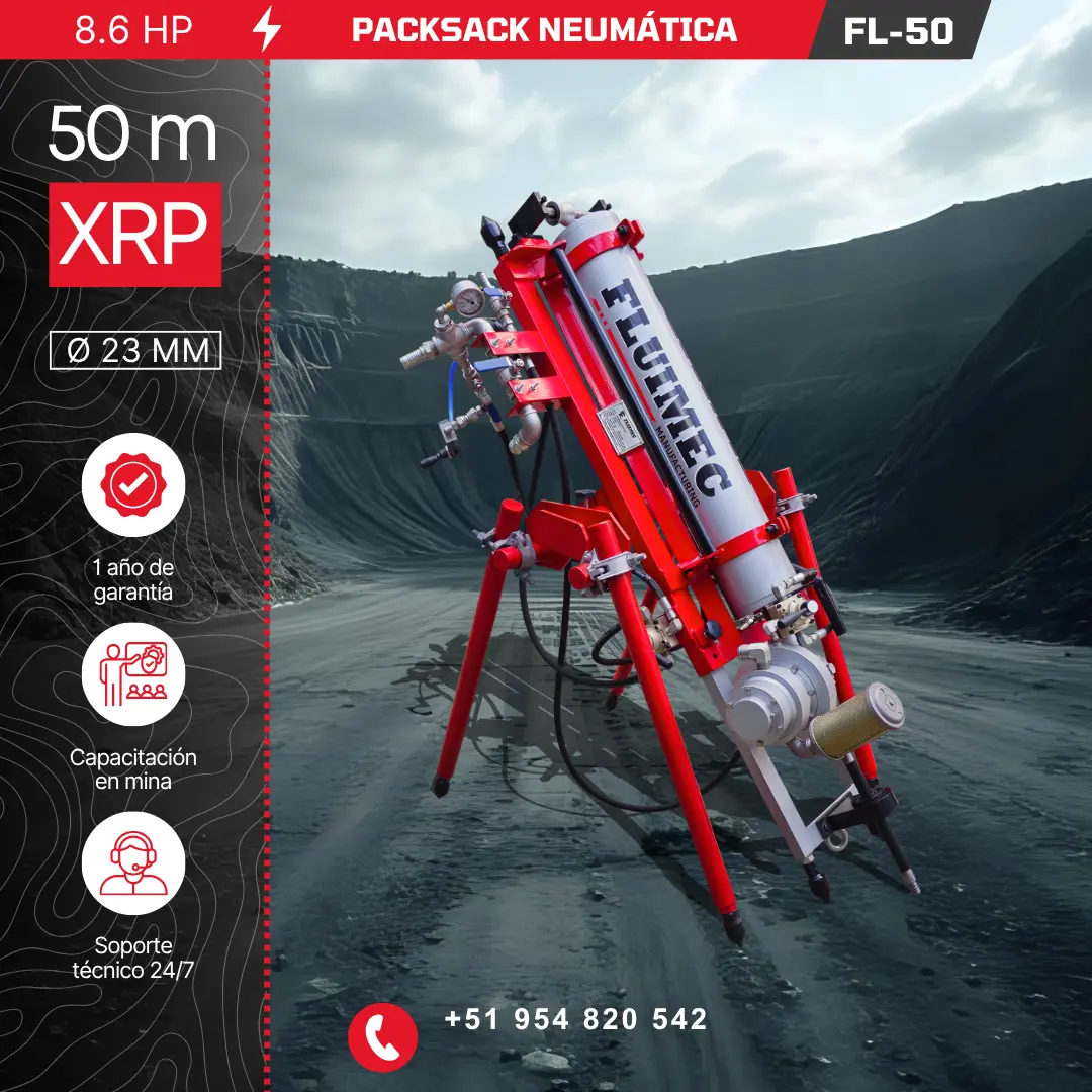 PACKSACK NEUMÁTICA FL50 TRABAJOS EN SUPERFICIE 