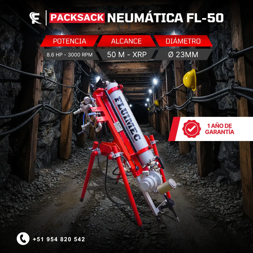 PACKSACK NEUMÁTICA FL50 MINA 